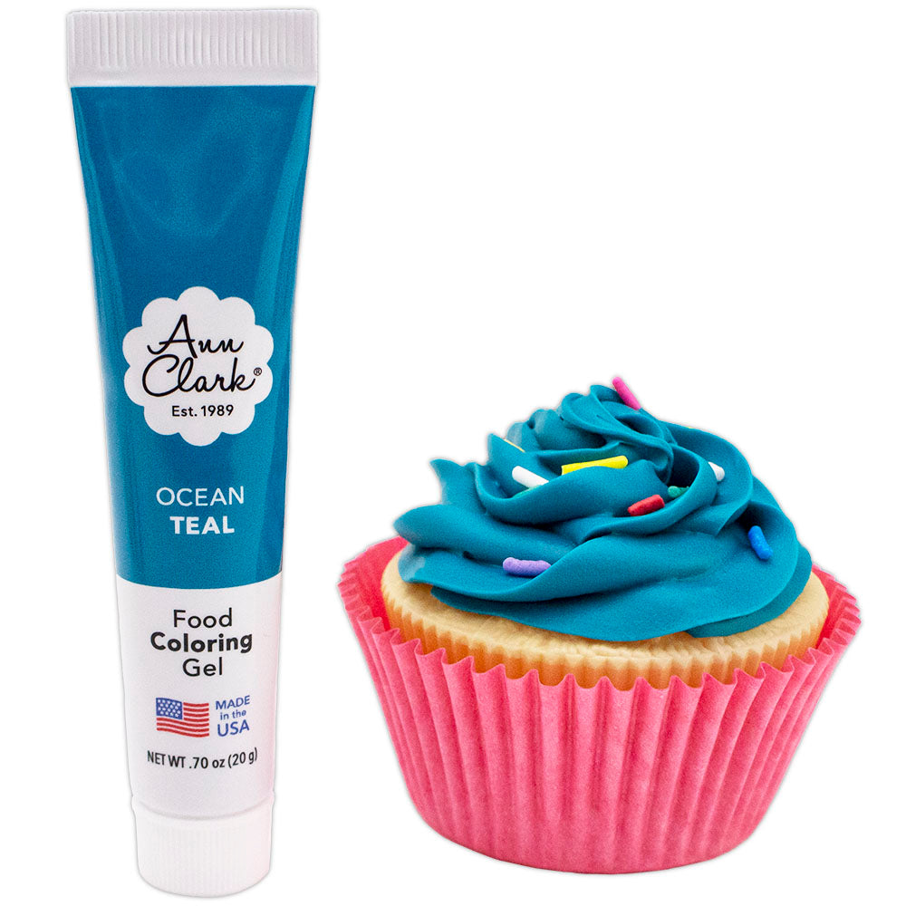 Ocean Teal Ann Clark Food Coloring Gel The Flour Box