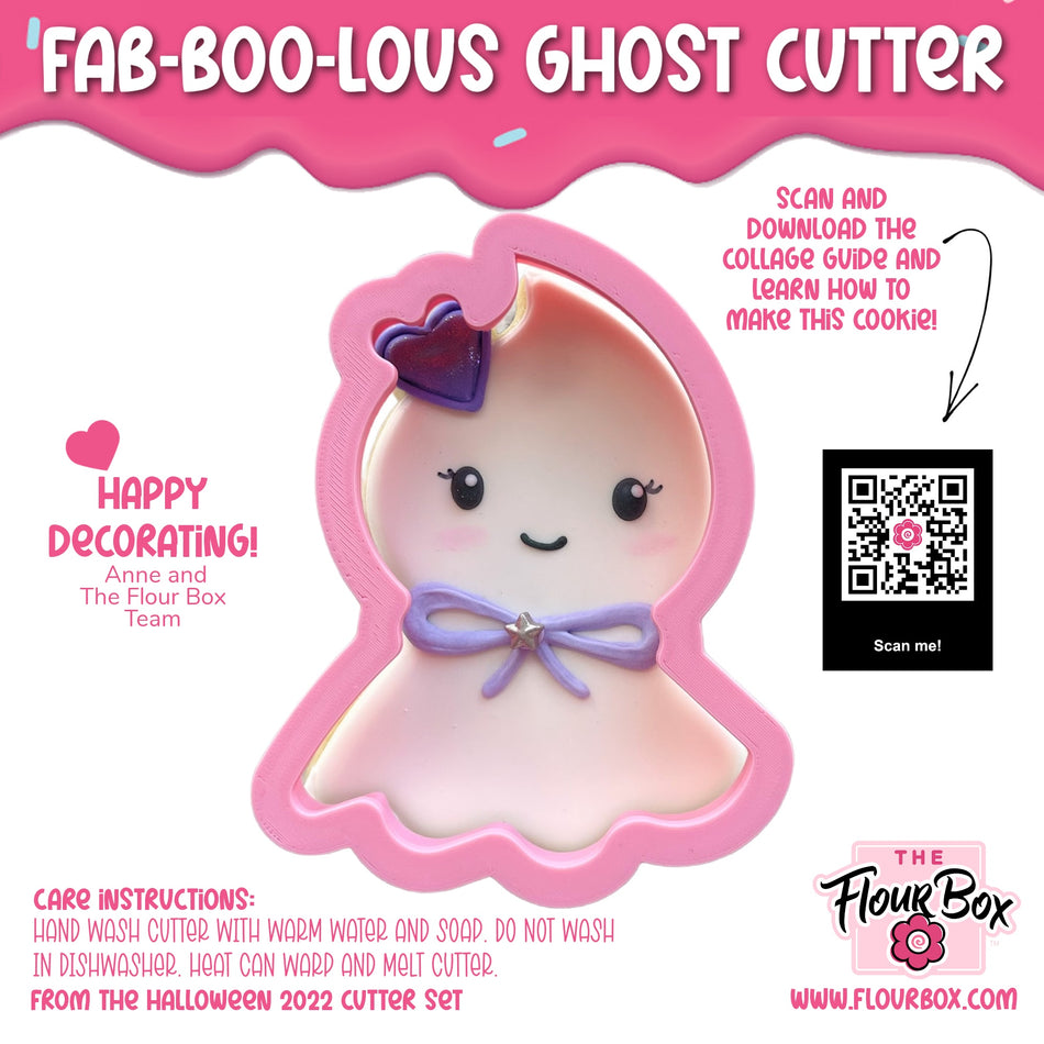 Fab-BOO-lous Ghost Cookie Cutter