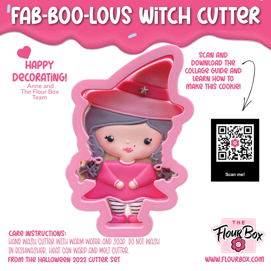 Fab-BOO-lous Witch Cookie Cutter