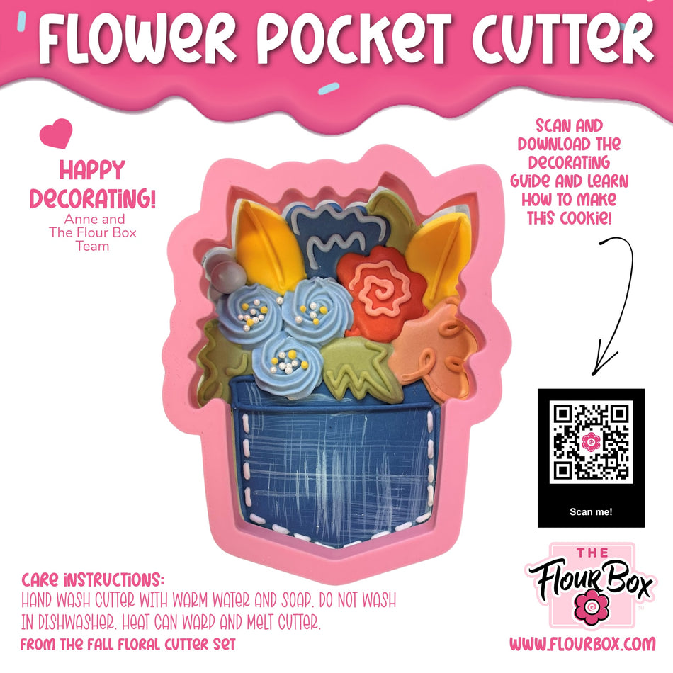 Flower Pocket Cookie Cutter