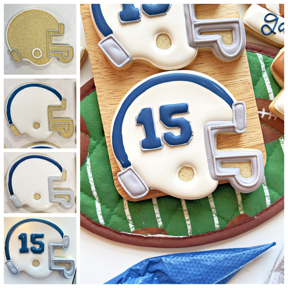 Football Helmet Cookie Cutter