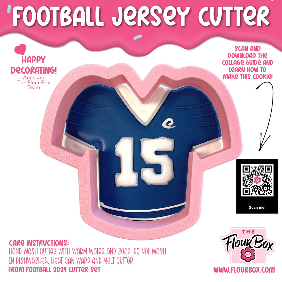Football Jersey Cookie Cutter