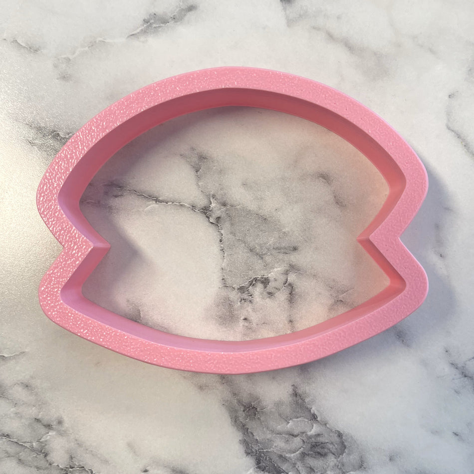 Football Plaque Cookie Cutter