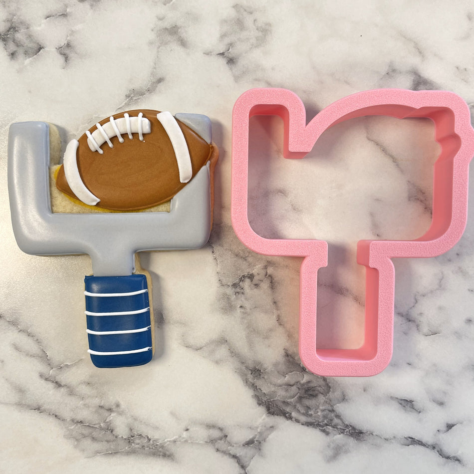 Football Uprights Cookie Cutter