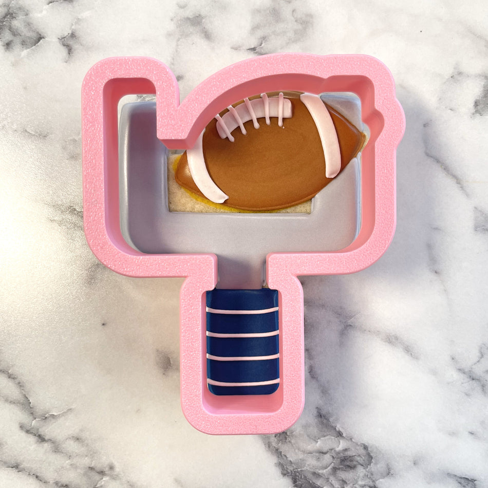 Football Uprights Cookie Cutter