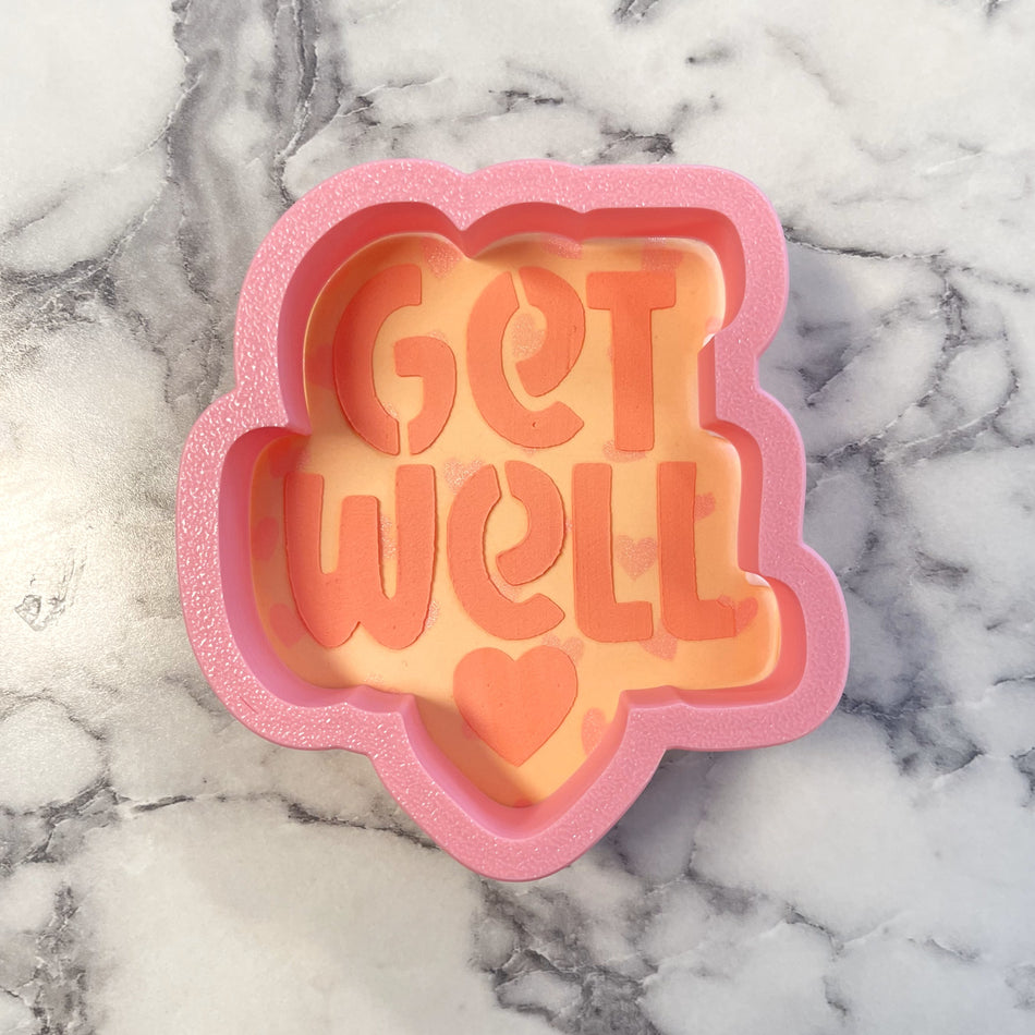 Get Well Cookie Cutter and Stencil Set