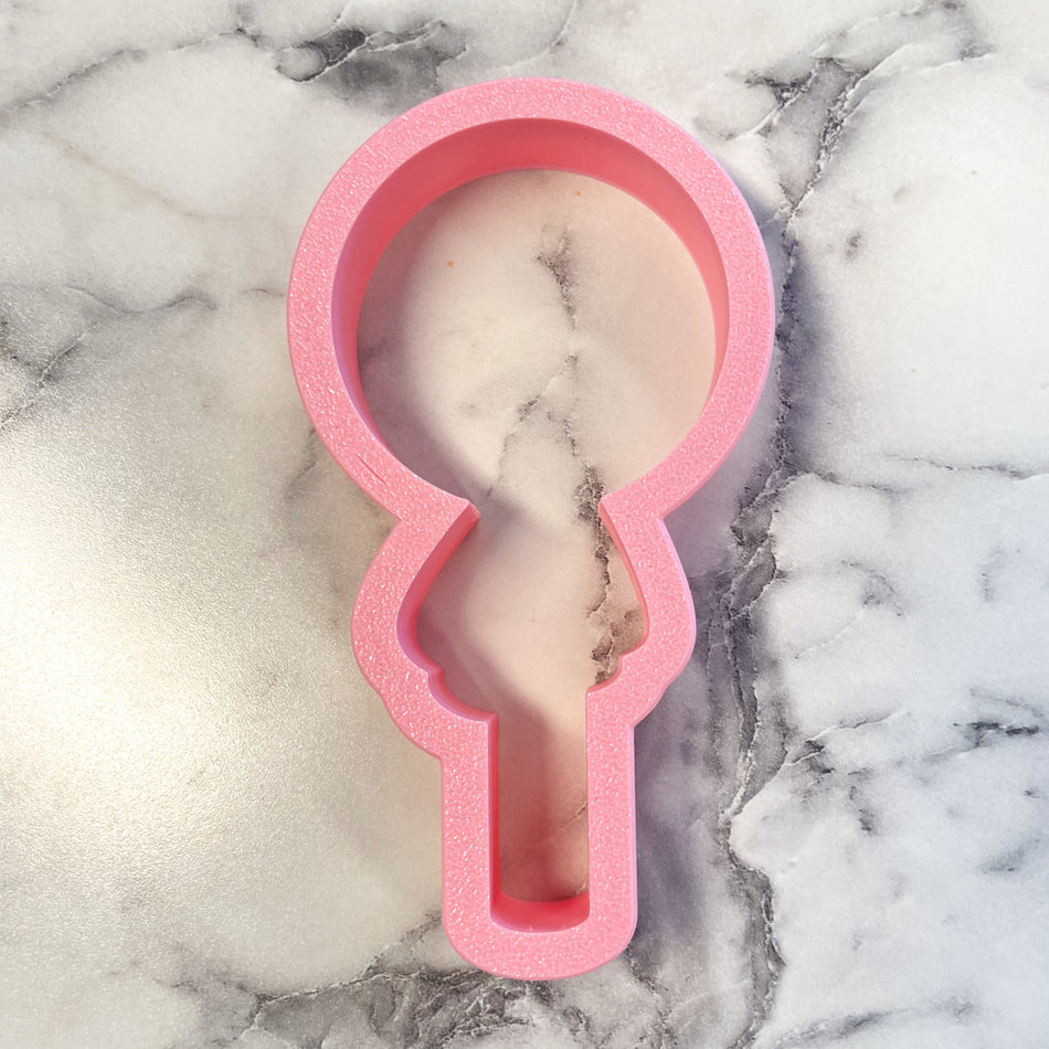 Ghost Lollipop Flour Box Club Cookie Cutter