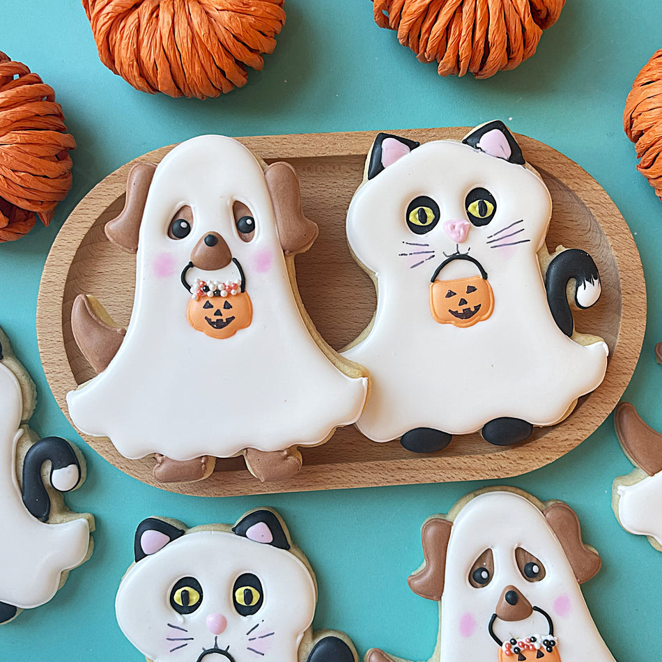 Ghost Pets Cookie Cutter BUNDLE (2 cutters)