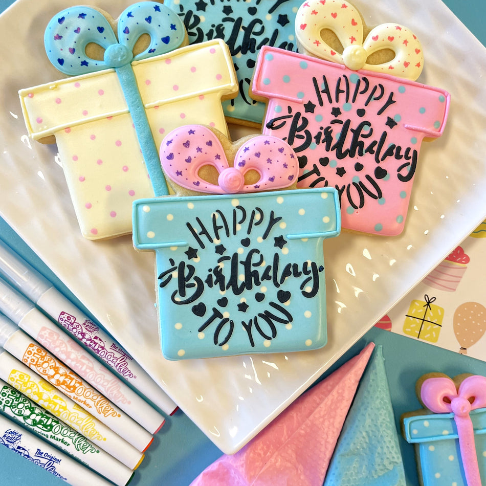 Gift with Wonky Bow Flour Box Club Cookie Cutter