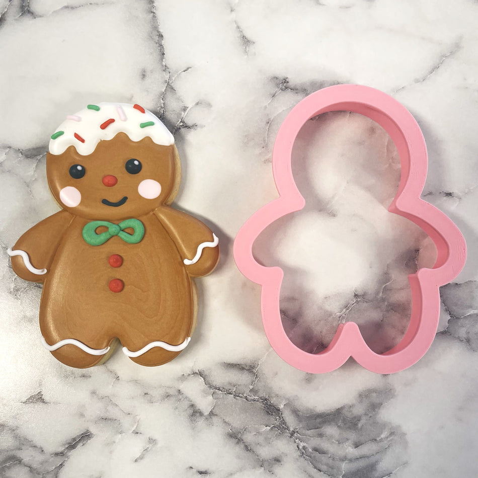 Cute Gingerbread Man Cookie Cutter