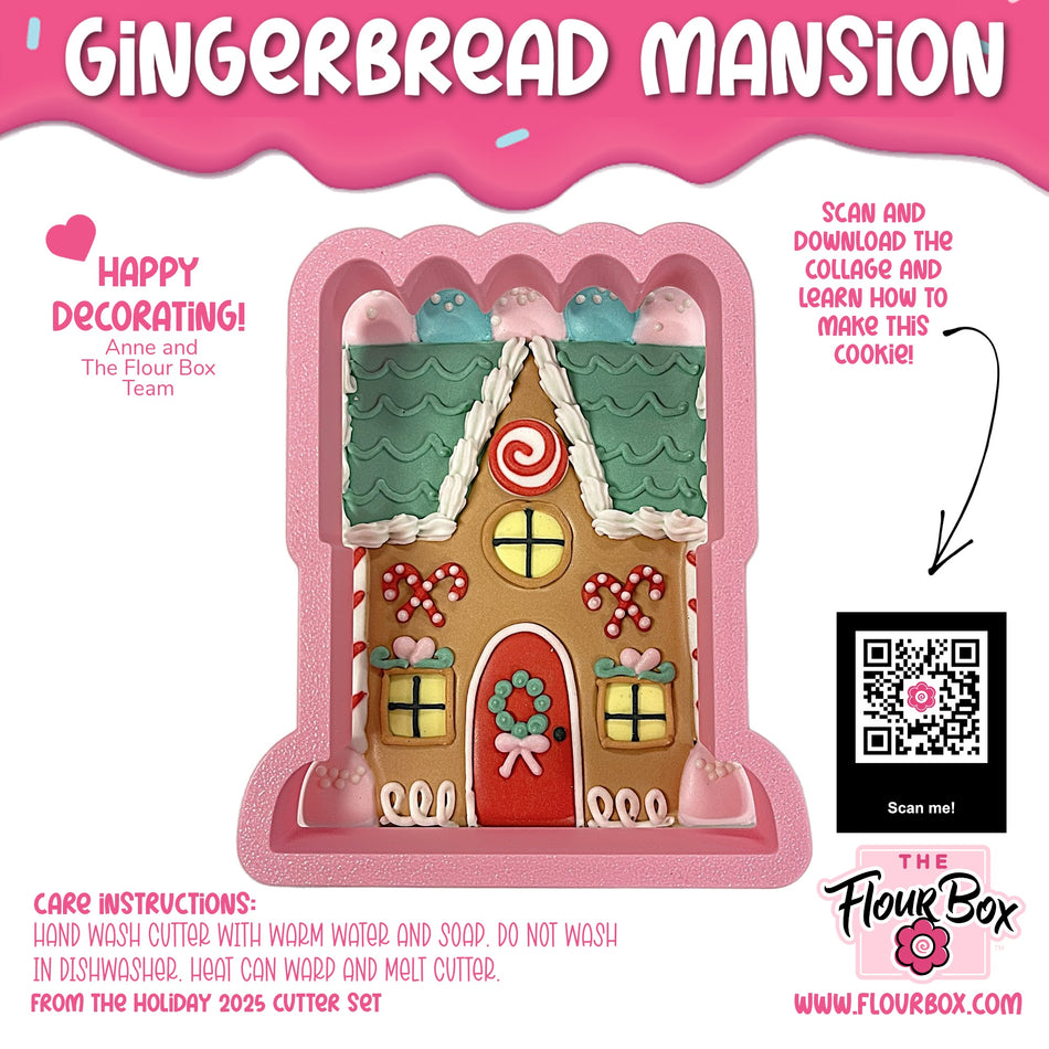 Gingerbread Mansion Cookie Cutter