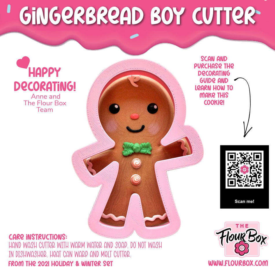 Gingerbread Boy Cookie Cutter
