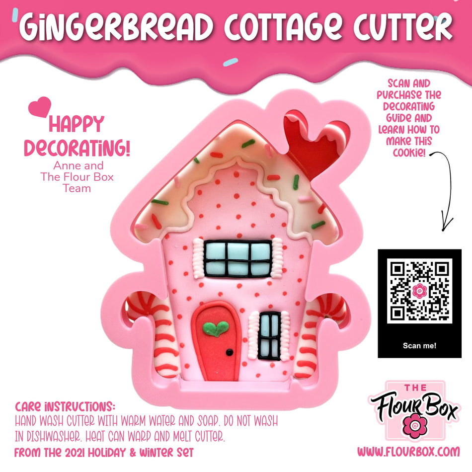Gingerbread Cottage Cookie Cutter