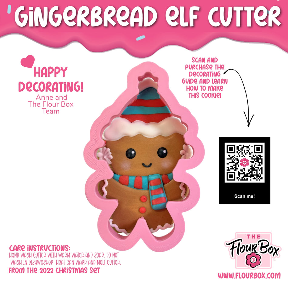 Gingerbread Elf Cookie Cutter