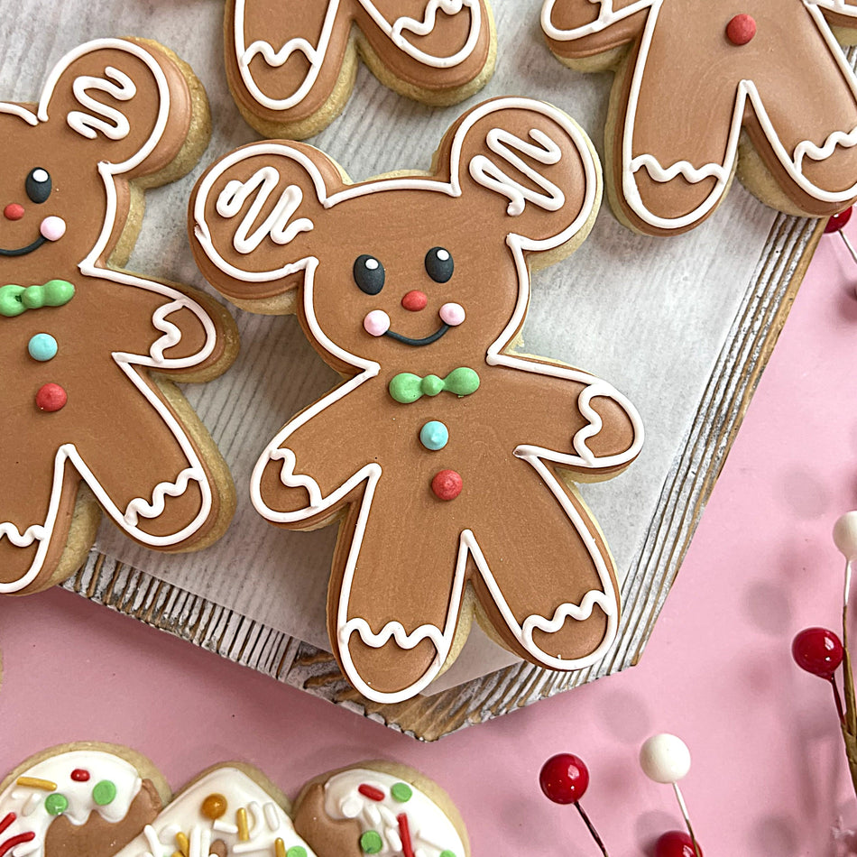 Mouse Christmas Cookie Cutter BUNDLE (2 cutters)
