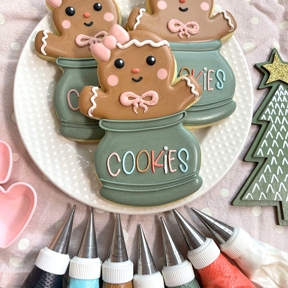 Gingerbread Cookie Jar Cookie Cutter