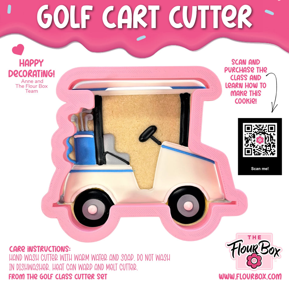 Golf Cart Cookie Cutter