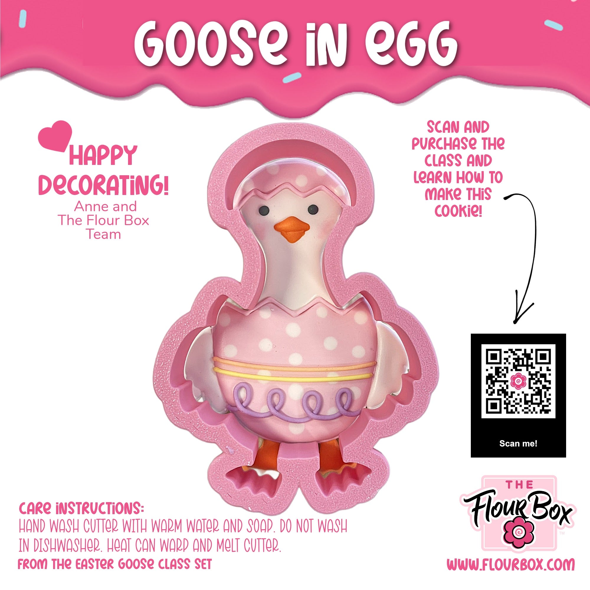 Goose in Egg Cookie Cutter