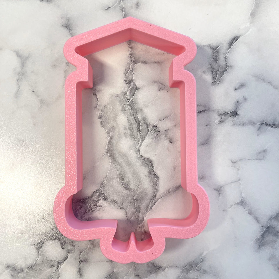 Grad Cap YEARLY Plaque Cookie Cutter INCLUDES STENCIL