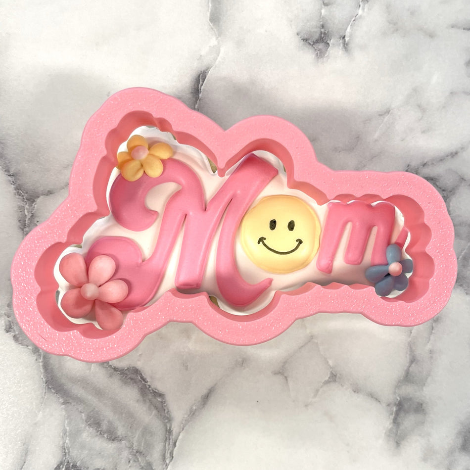 Groovy Mom Cookie Cutter