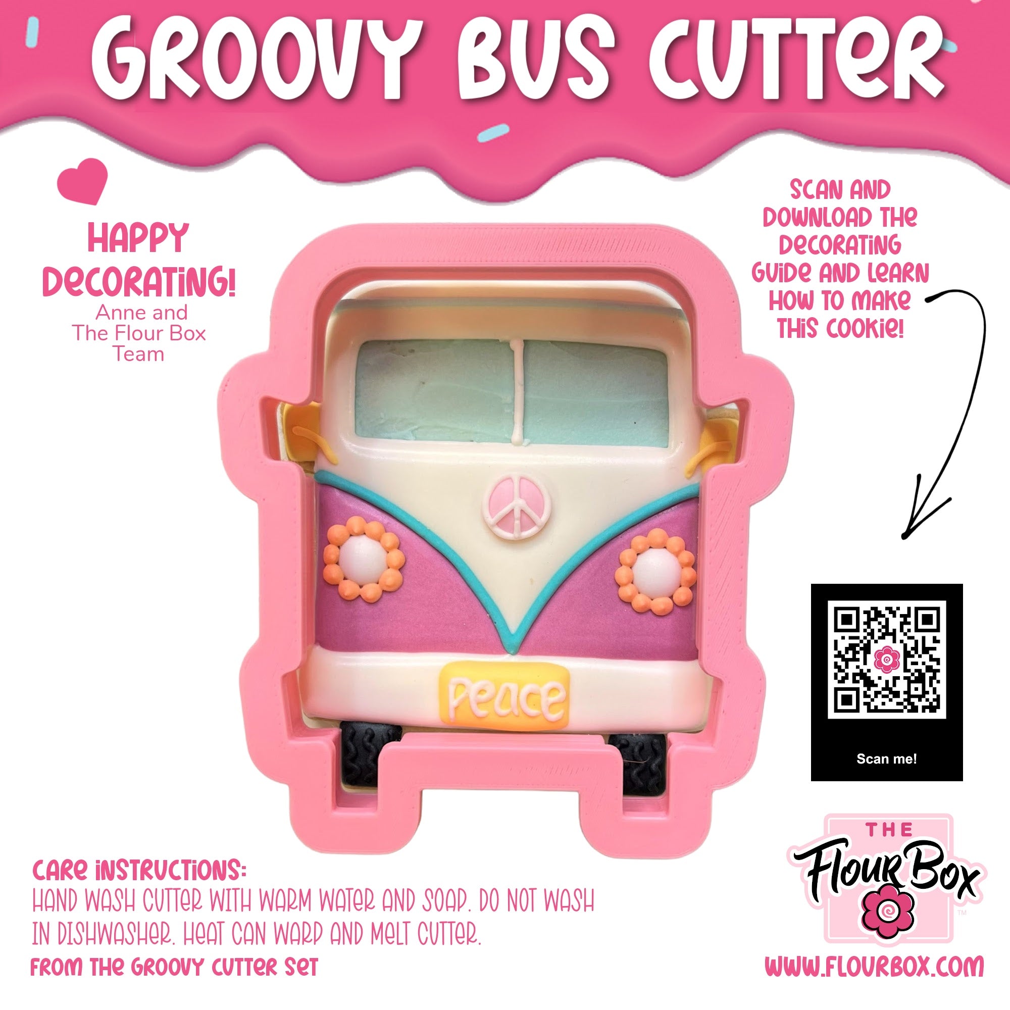 Groovy Bus Cookie Cutter