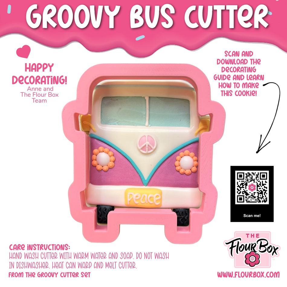 Groovy Bus Cookie Cutter