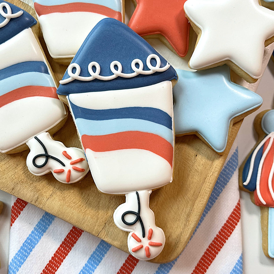 Groovy Firework Cookie Cutter