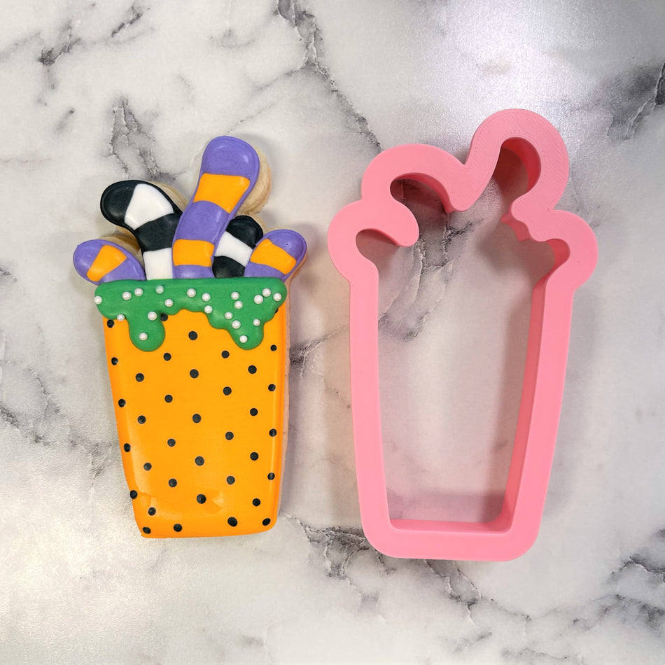 Gummy Worm Juice Cookie Cutter