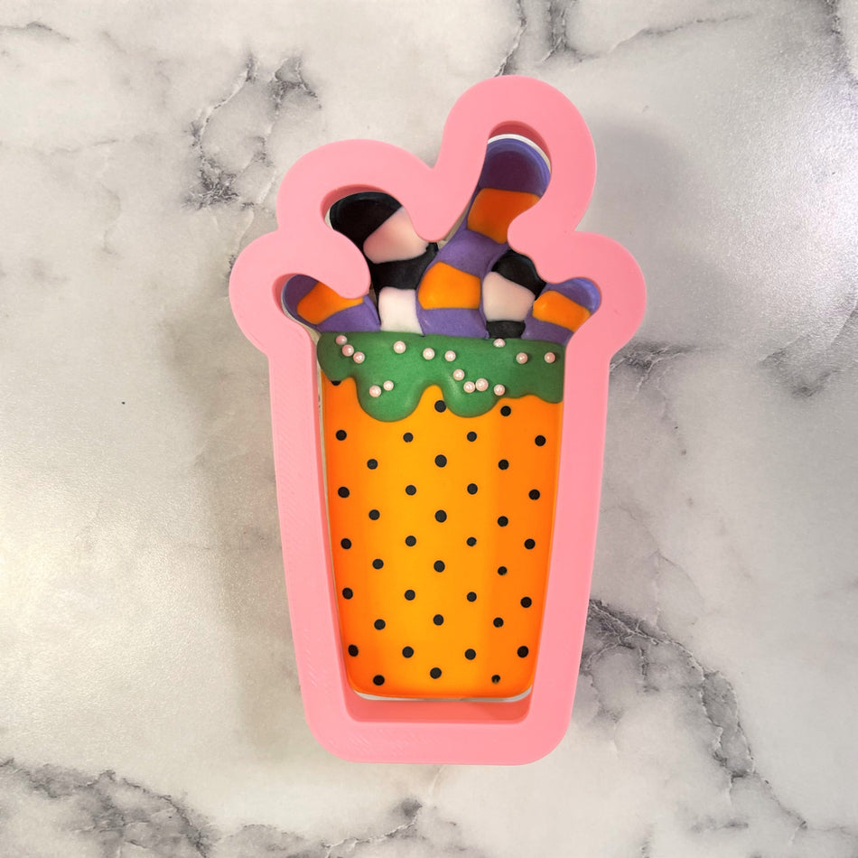 Gummy Worm Juice Cookie Cutter