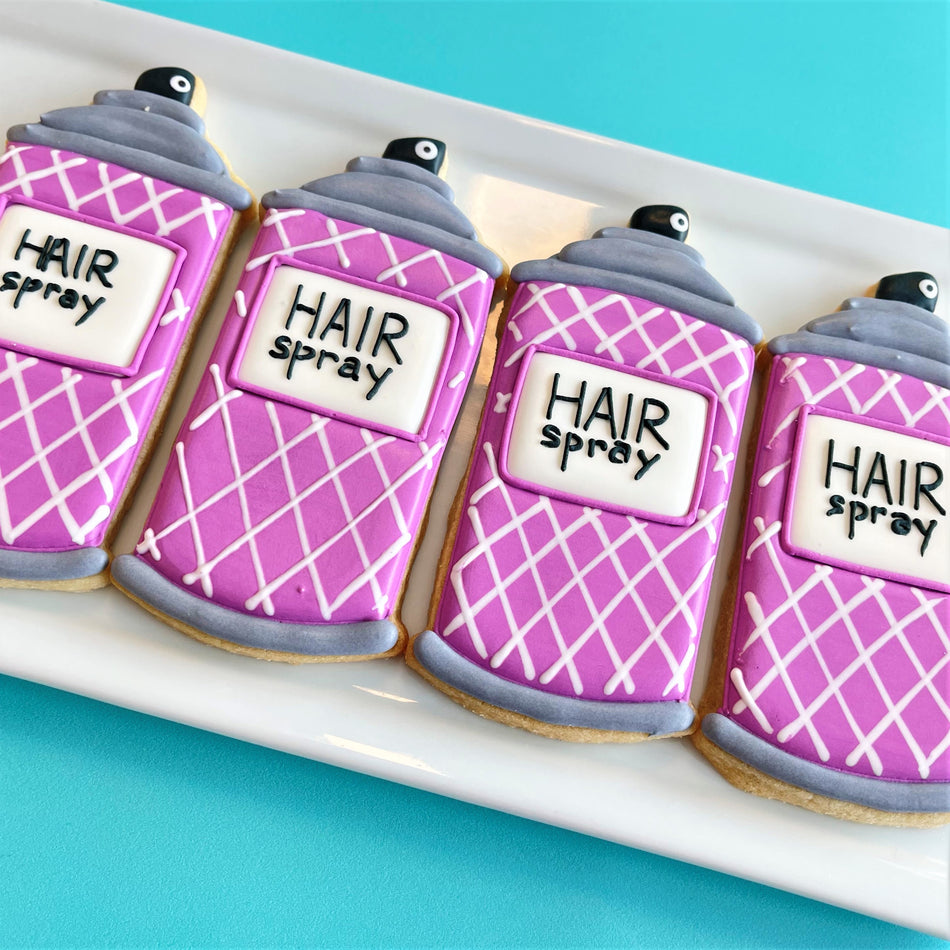 Hair Spray Cookie Cutter