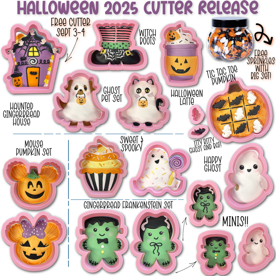 Halloween 2025 Cookie Cutter Set