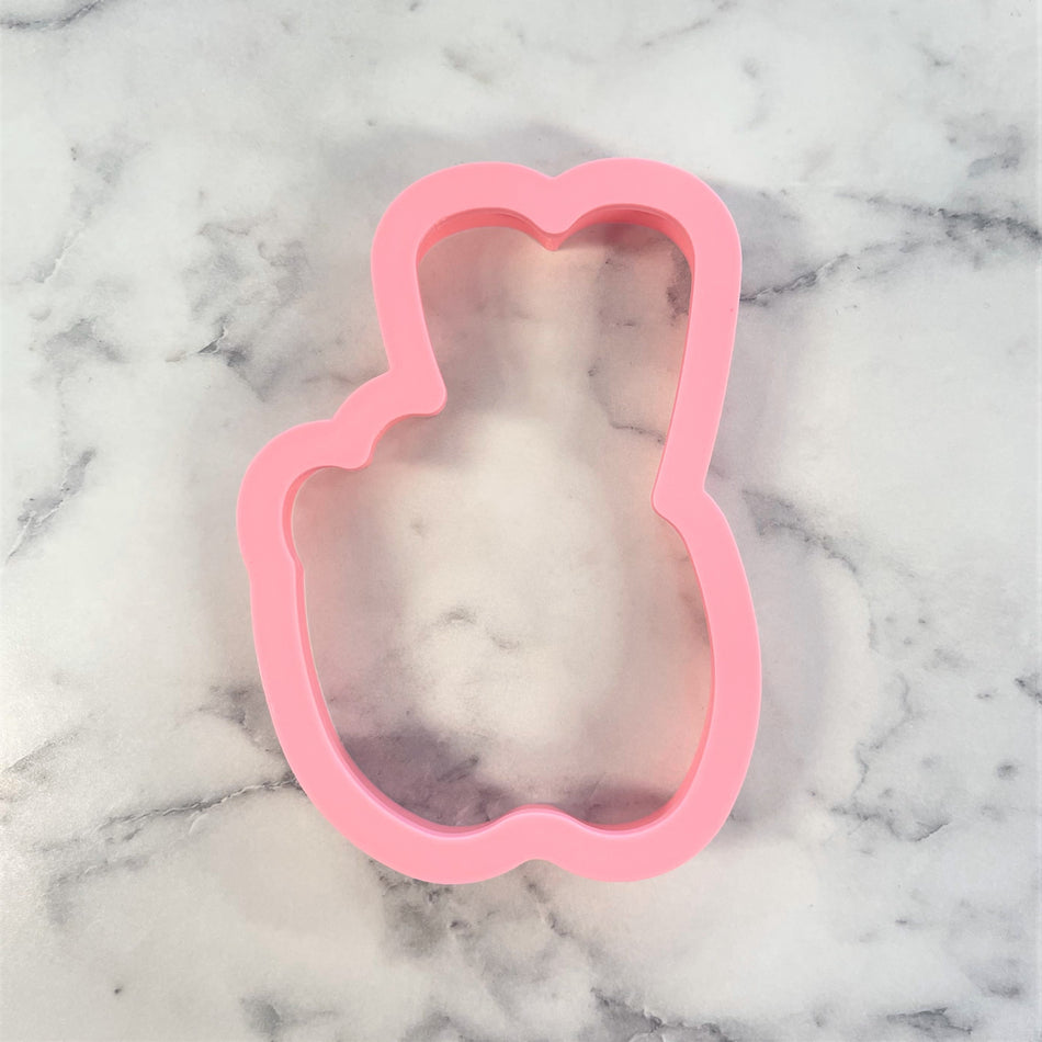 Hand Peace Sign Flour Box Club Cookie Cutter