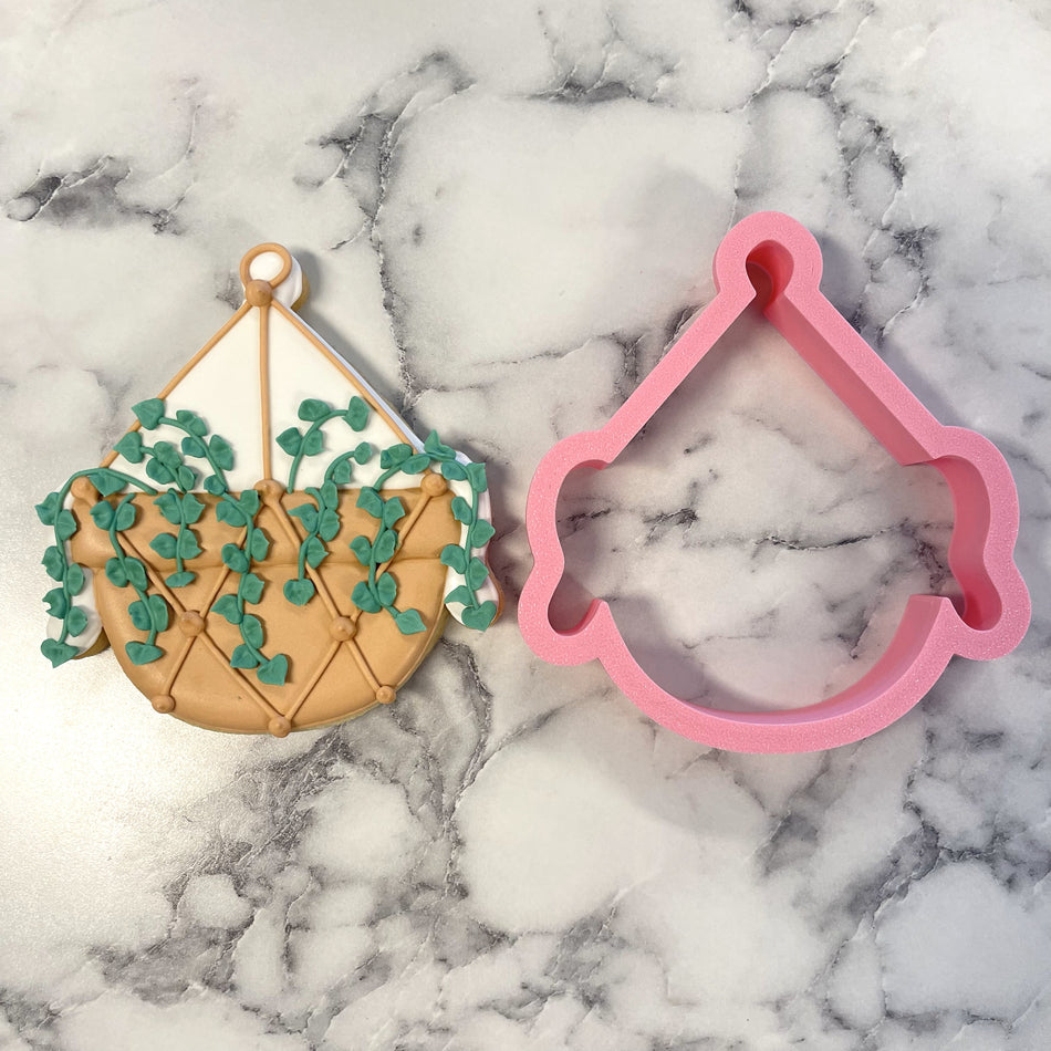 Hanging Plant Cookie Cutter