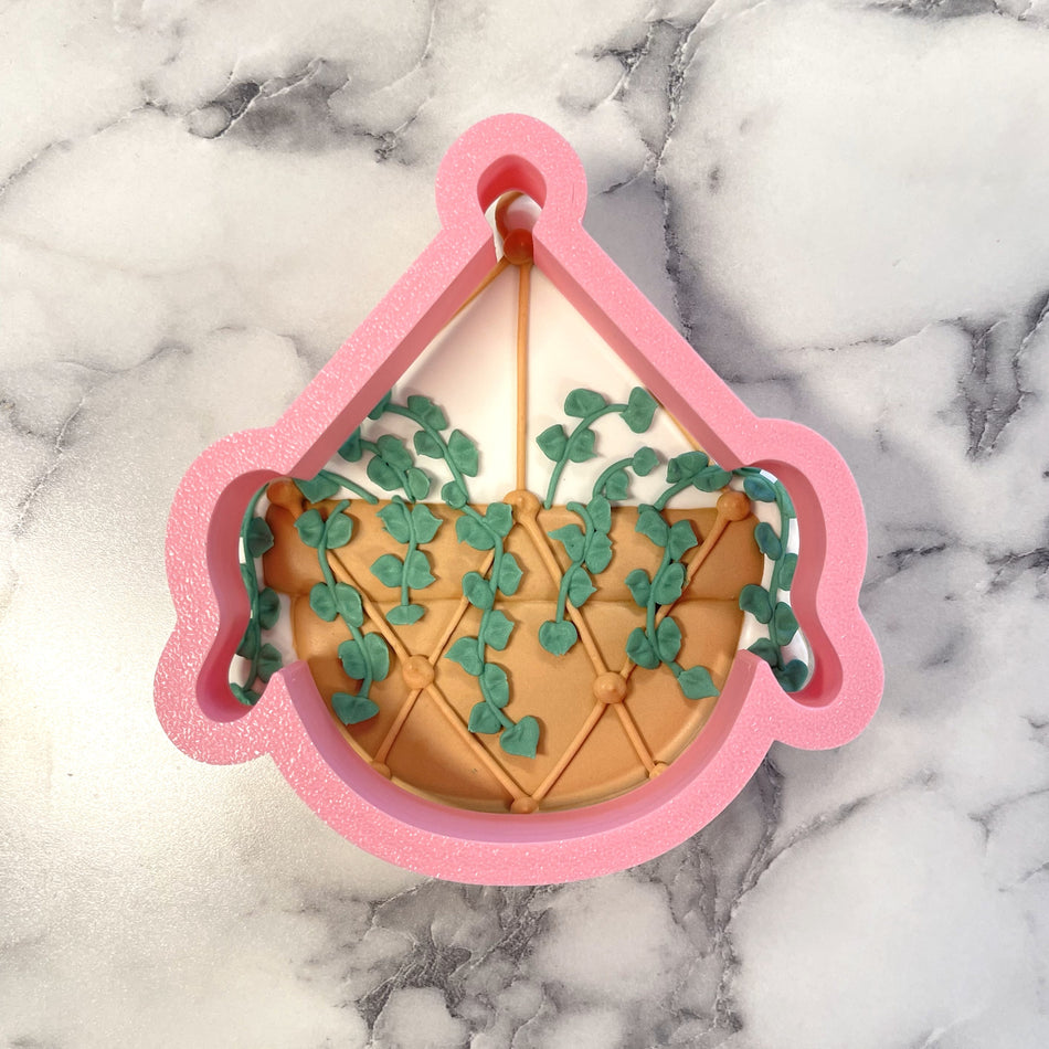 Hanging Plant Cookie Cutter