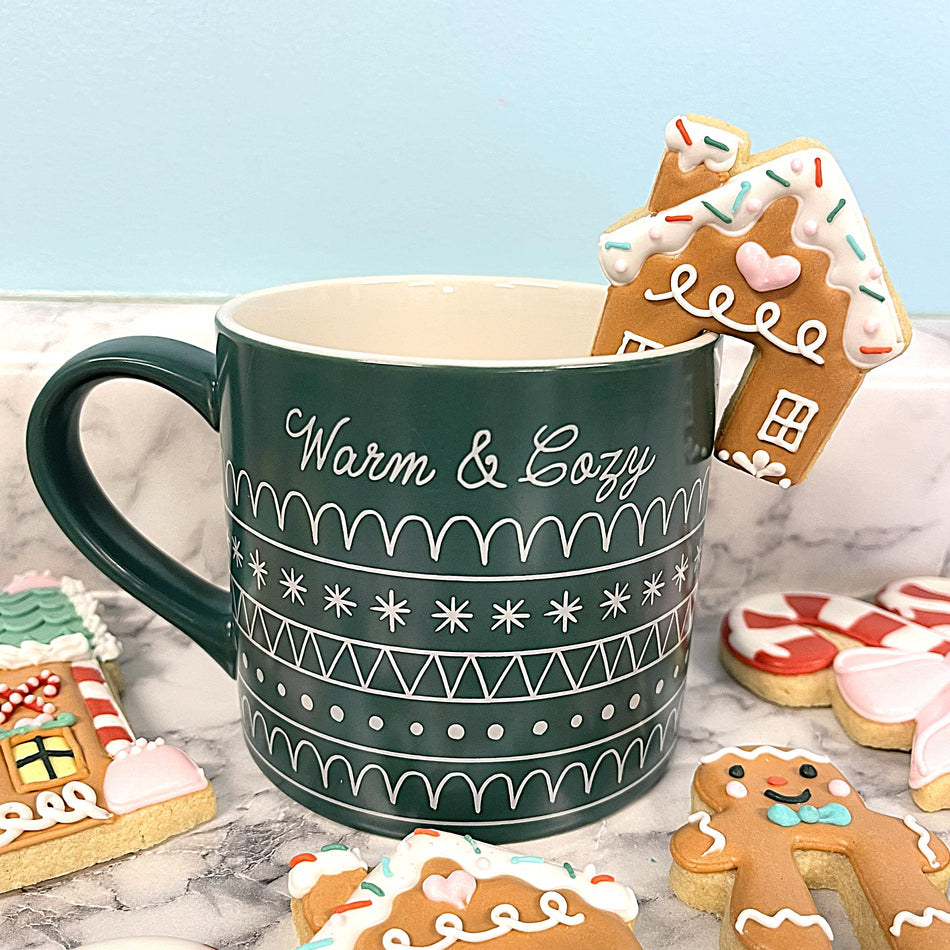 Mini Gingerbread House Mug Hugger Cookie Cutter