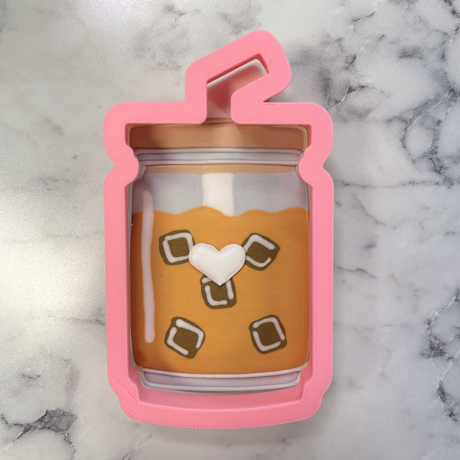 Iced Coffee Cup Cookie Cutter