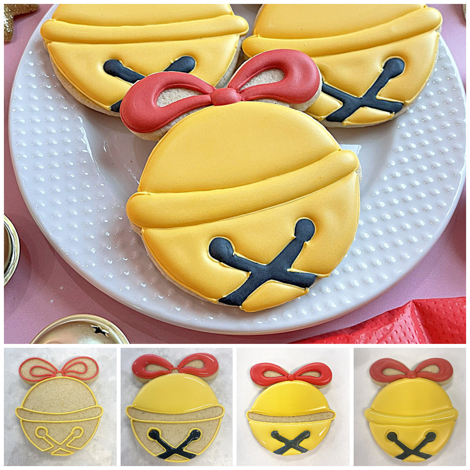 Jingle Bell with Ribbon Cookie Cutter