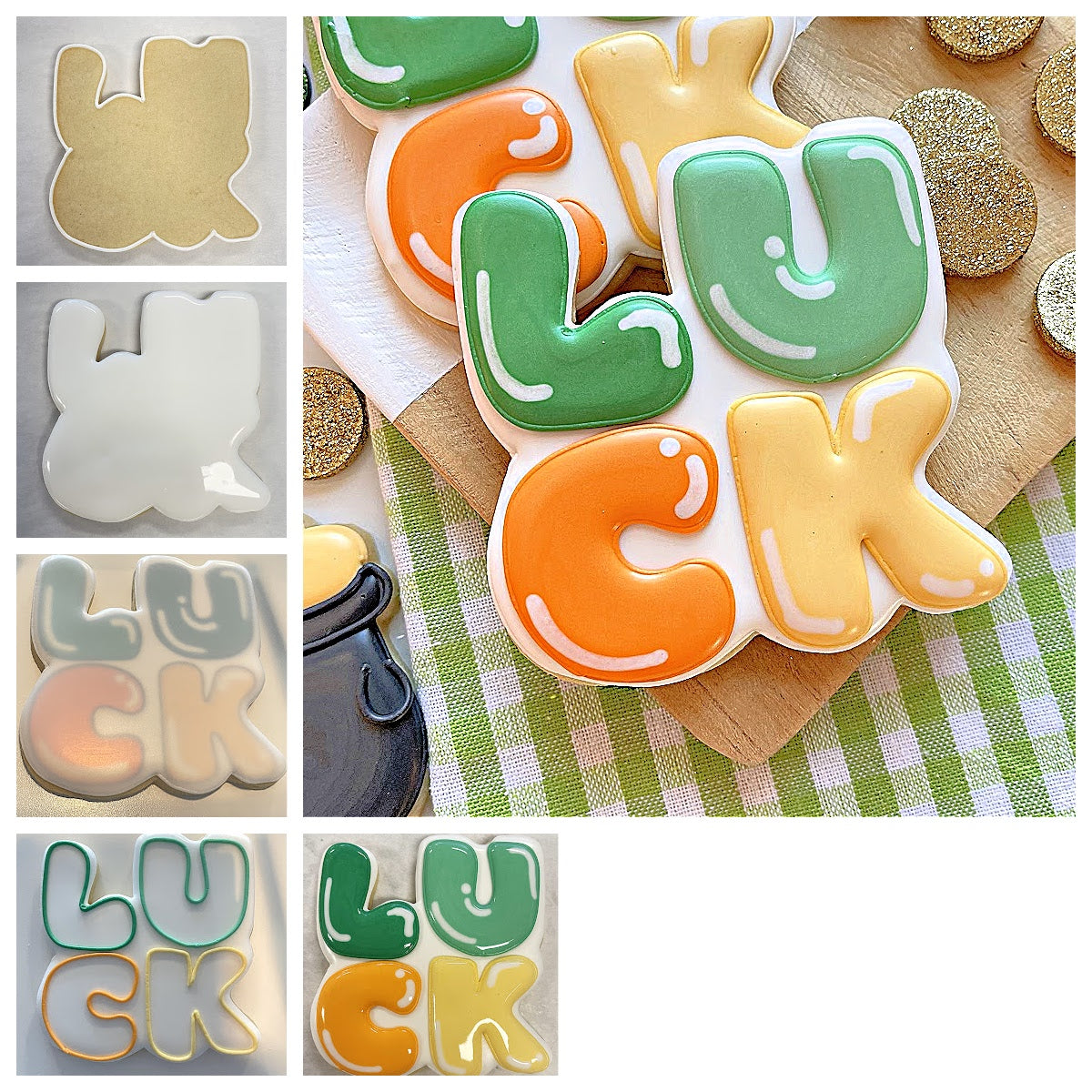 L-U-C-K Cookie Cutter