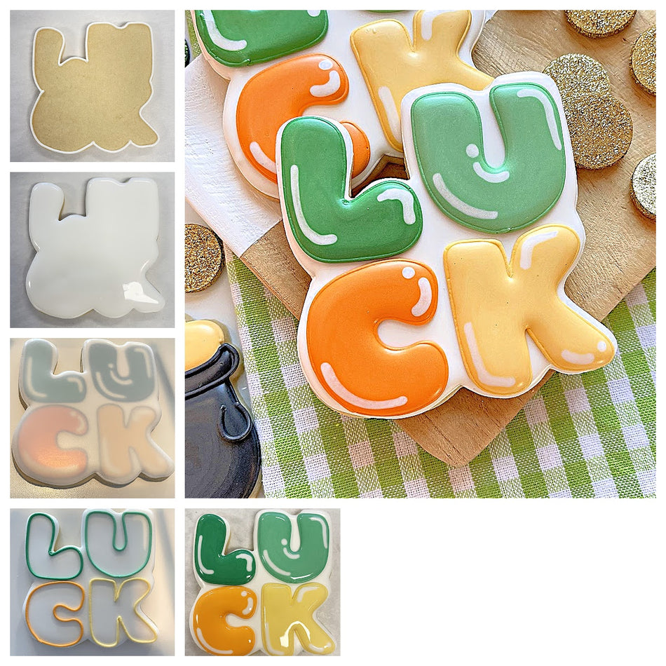 L-U-C-K Cookie Cutter
