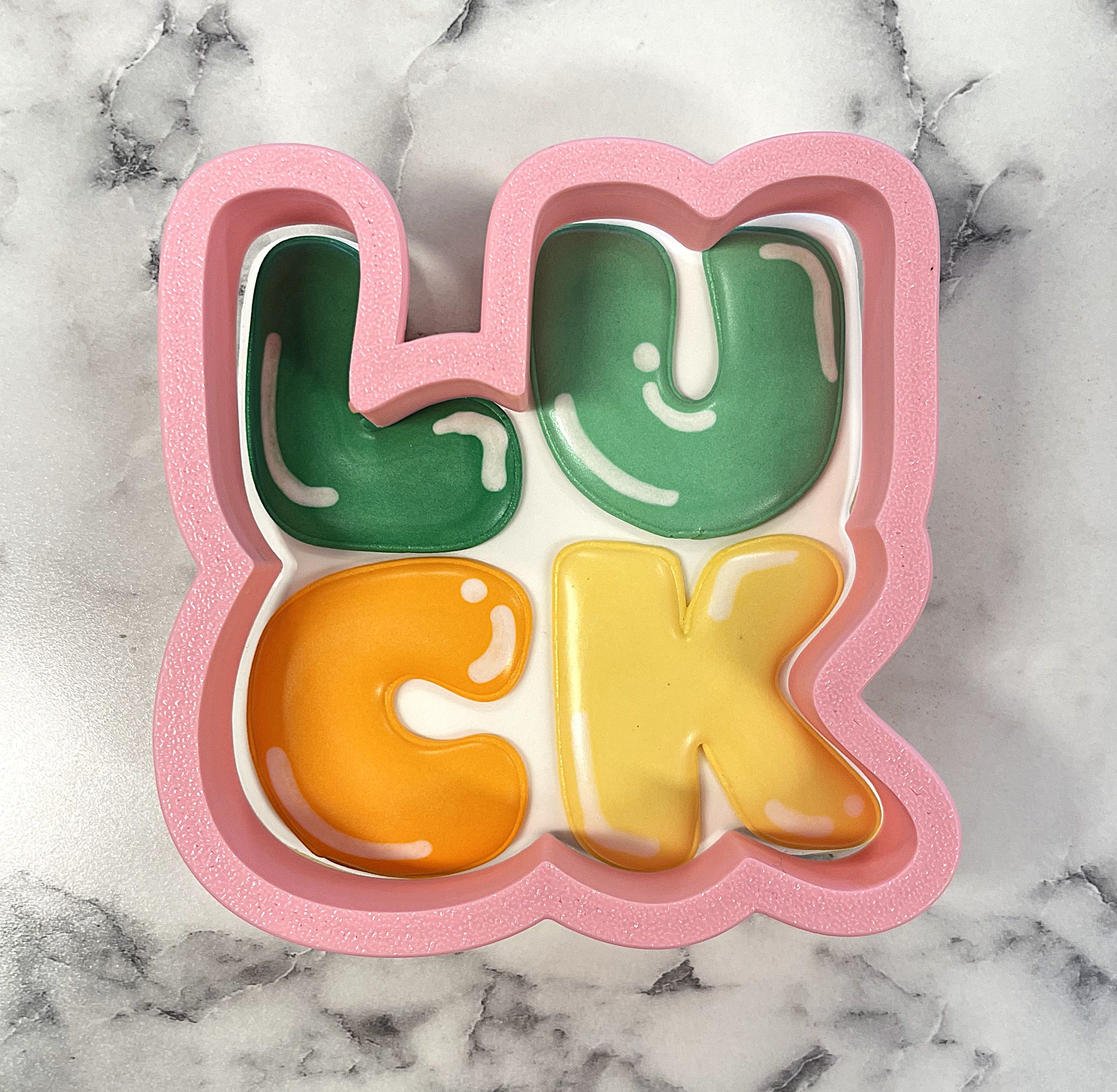 L-U-C-K Cookie Cutter