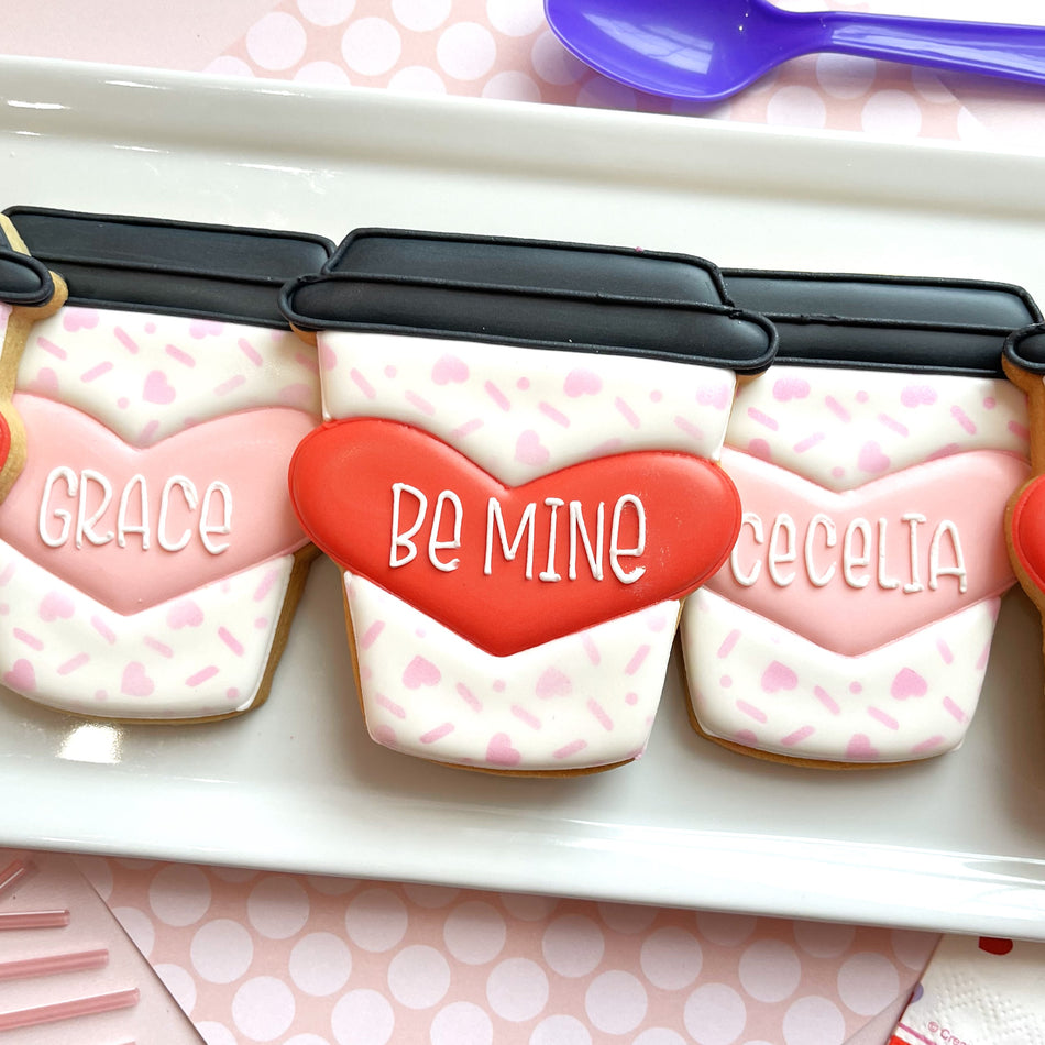 Latte with Heart Cookie Cutter