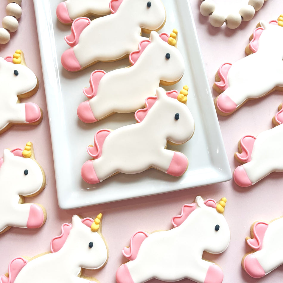 Leaping Unicorn Cookie Cutter