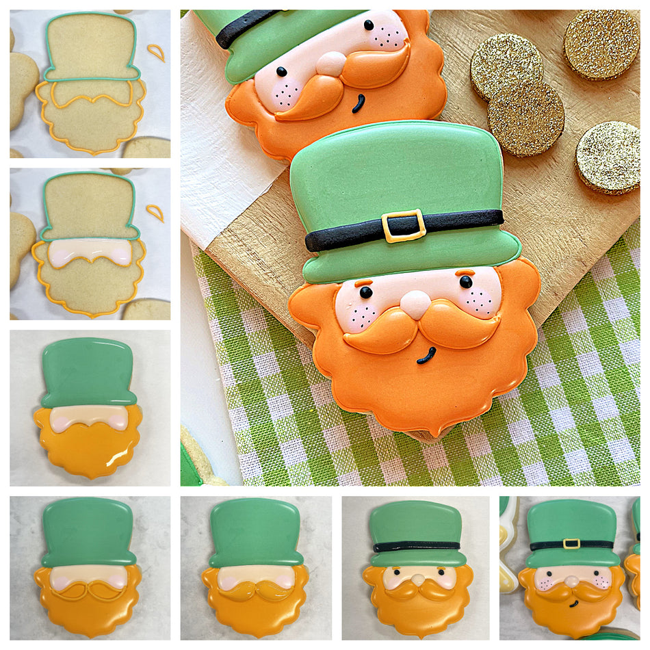 Classic Leprechaun Face Cookie Cutter