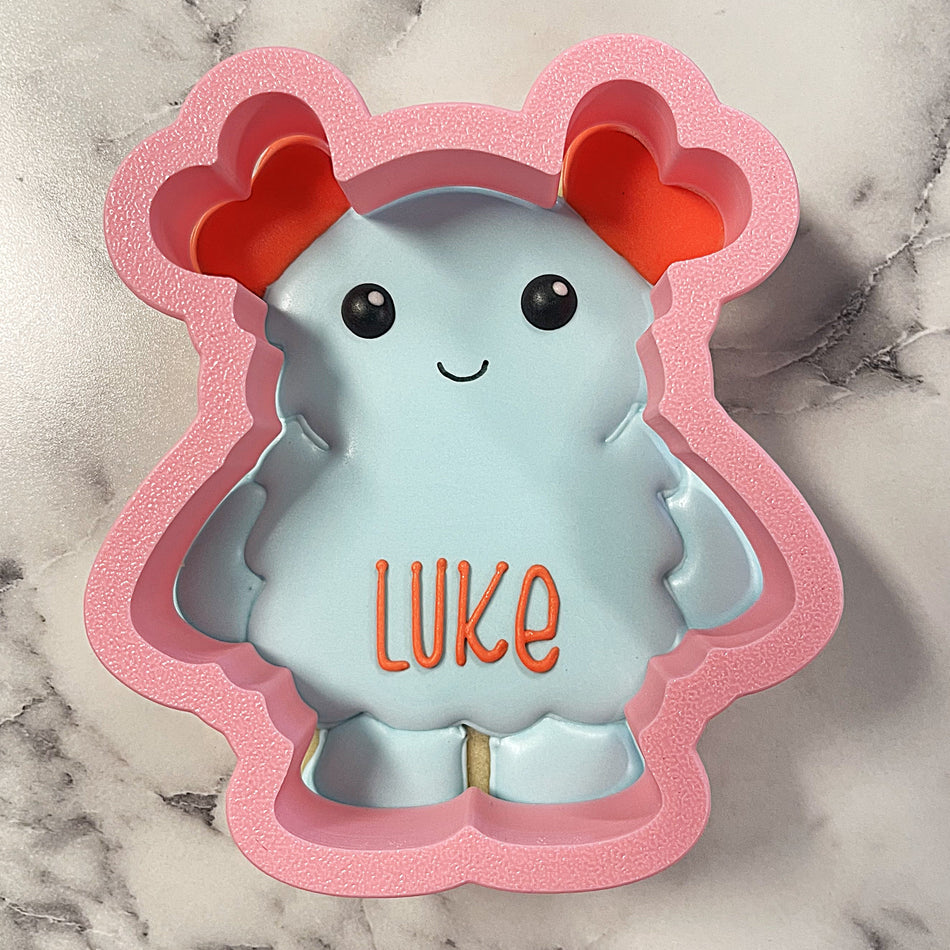 Love Monster Cookie Cutter