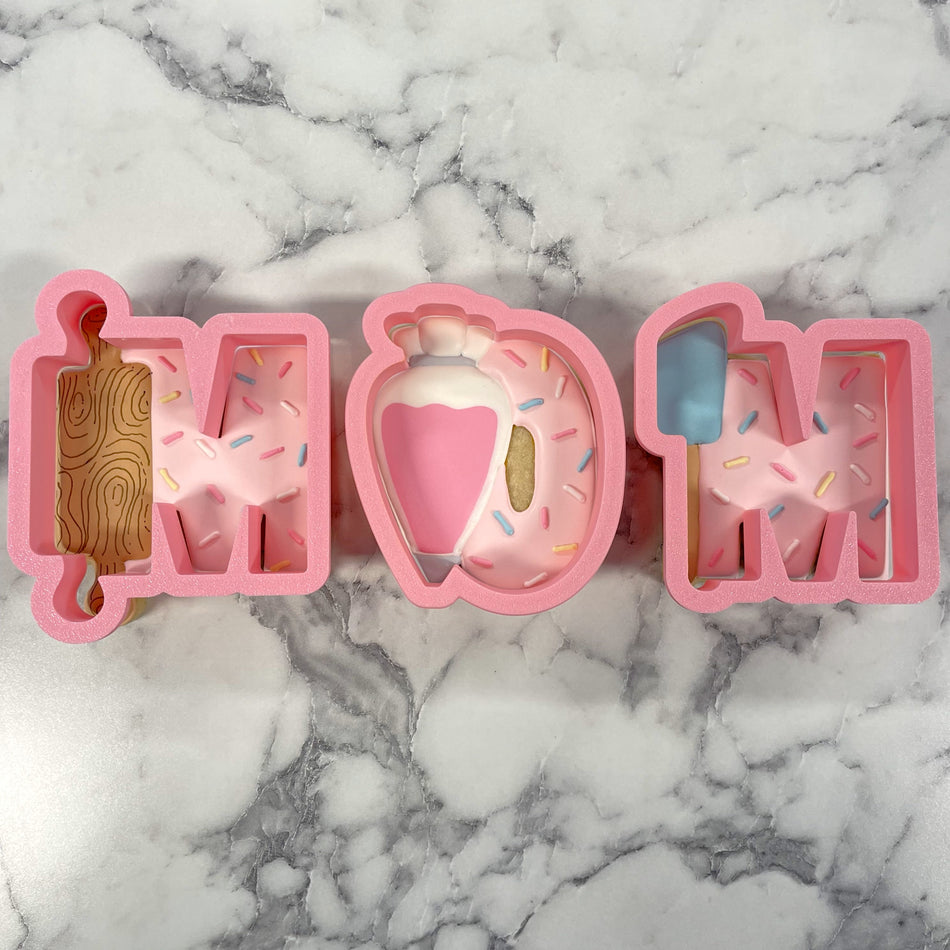 M-O-M Baking Cookie Cutter Set