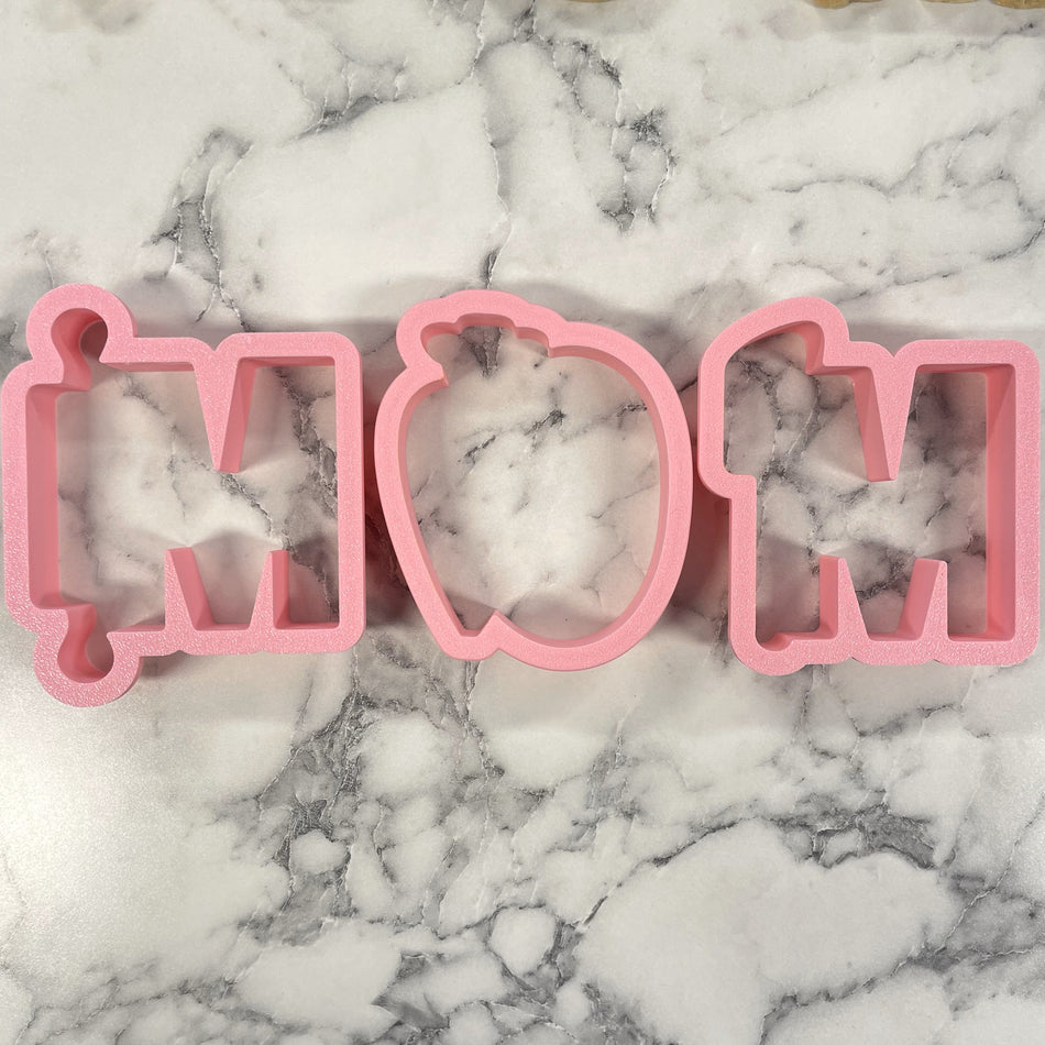 M-O-M Baking Cookie Cutter Set