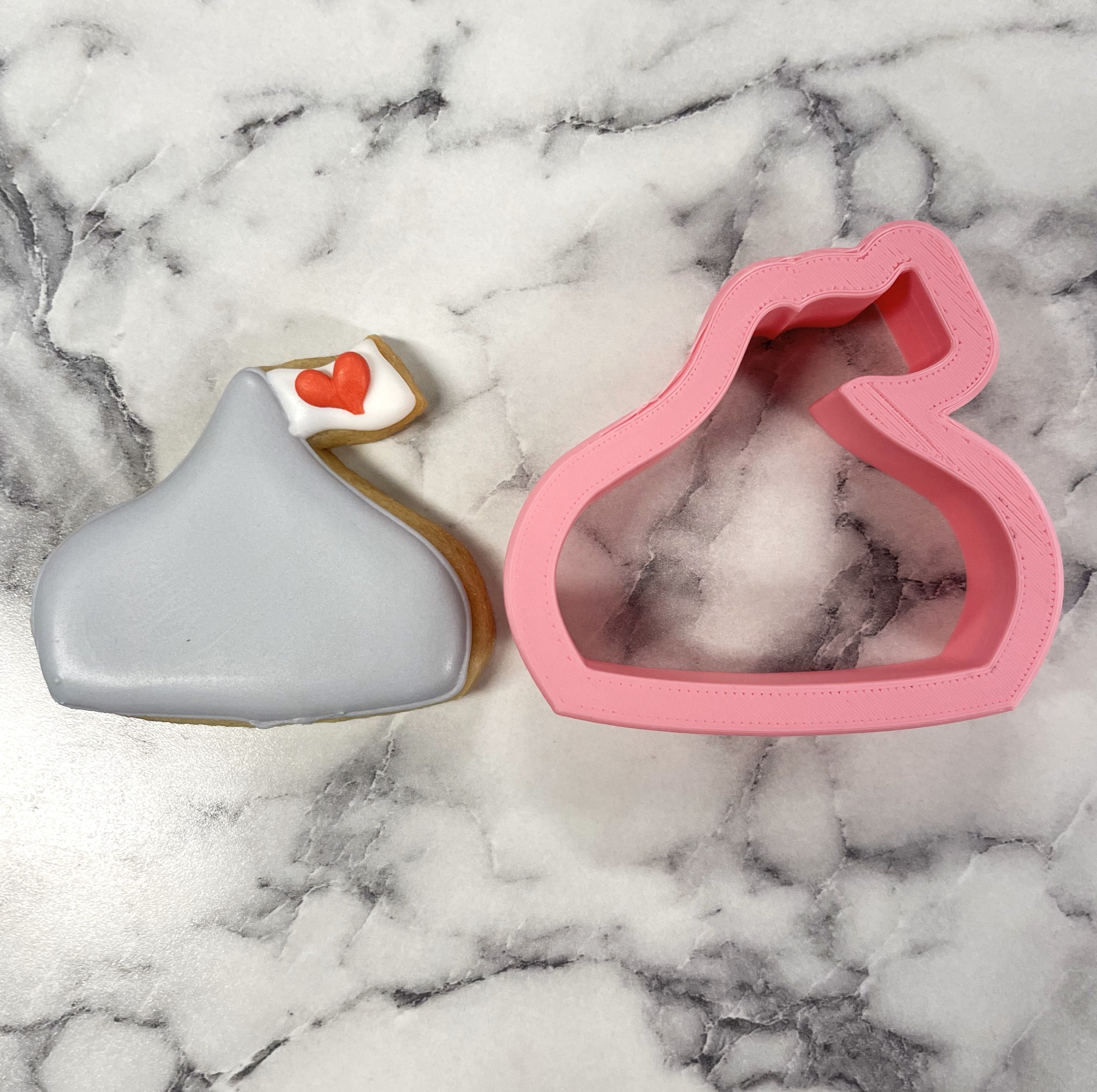 MINI Chocolate Kiss Cookie Cutter