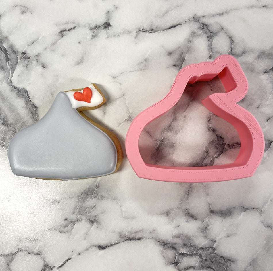 MINI Chocolate Kiss Cookie Cutter