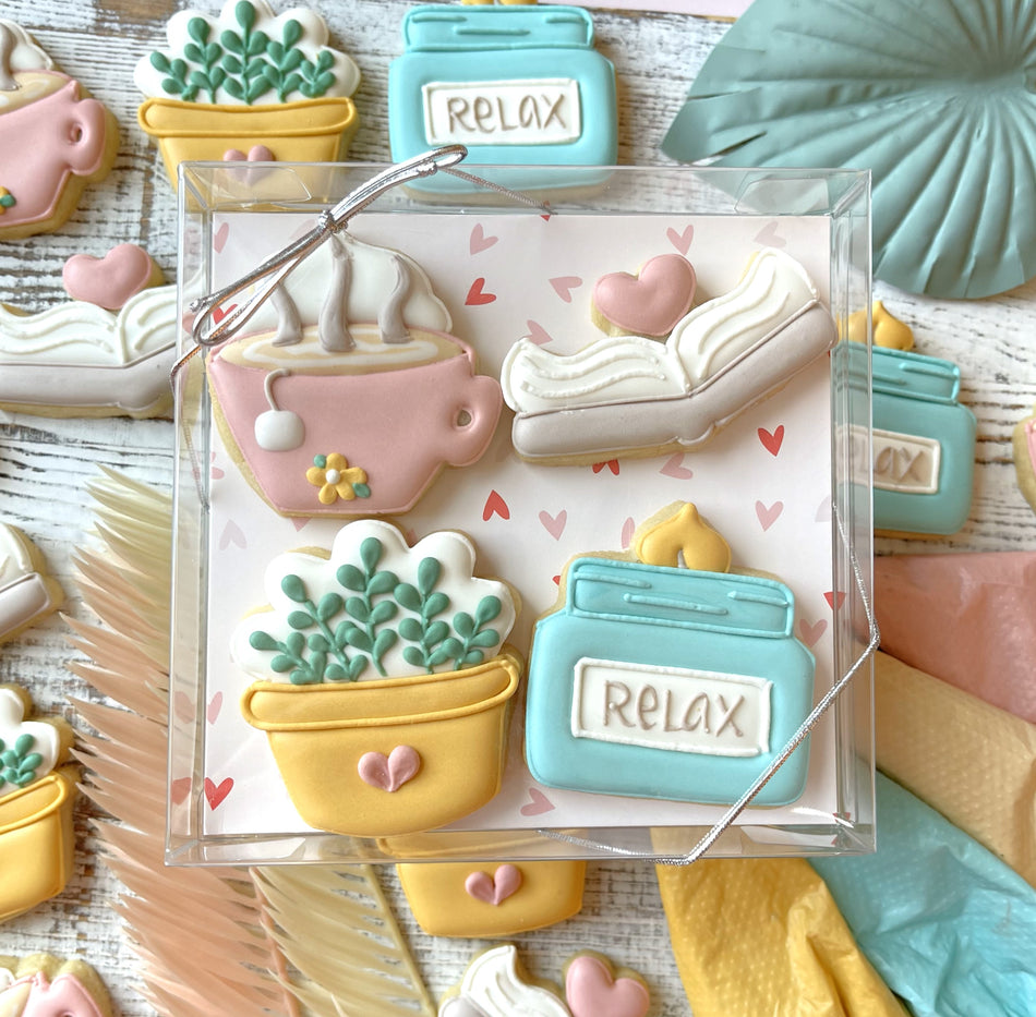 Mini Cozy Open Book Cookie Cutter