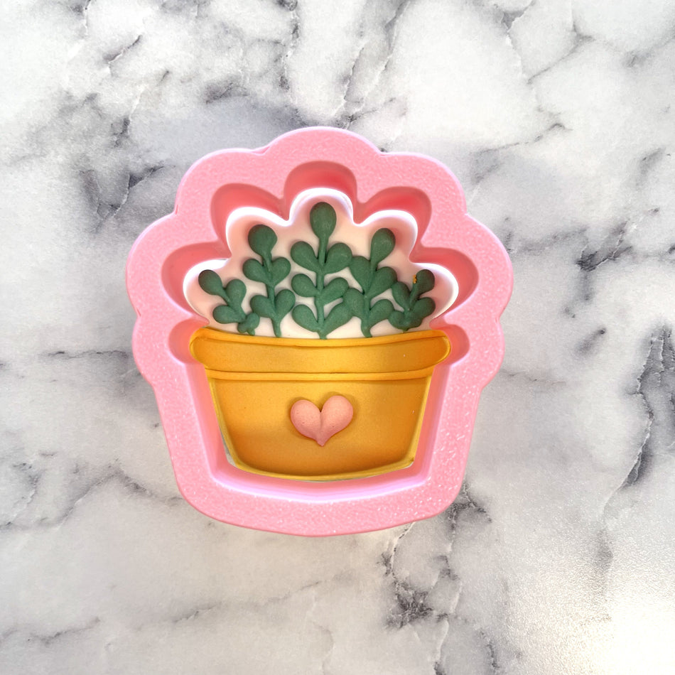 Mini Cozy House Plant Cookie Cutter